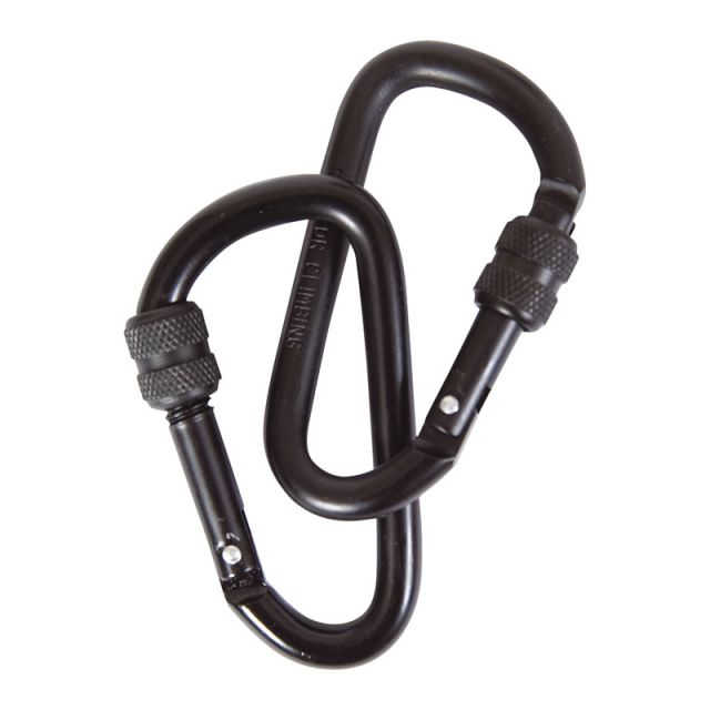 Locking Carabiner 6mm Double Pack