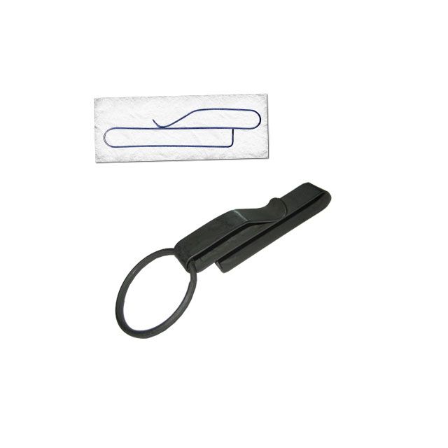 Low Profile Metal Handcuff Key Holder