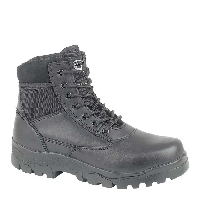 Grafters Sherman - 6&quot; Half-Leather Police Boot