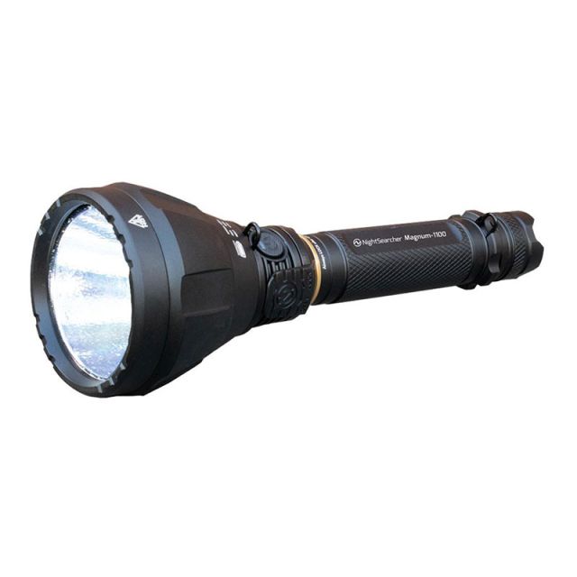 Nightsearcher Magnum-1100 - Rechargeable LED Flashlight