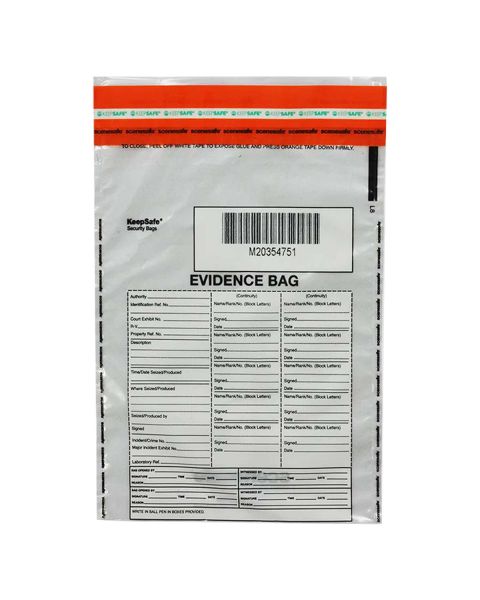 Keepsafe Evidence Bags - Small 19 x 23cm