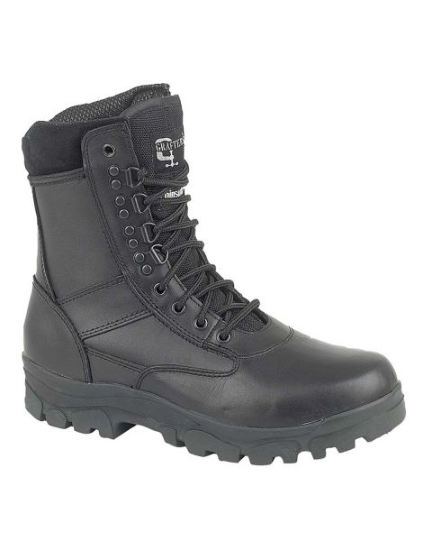Grafters Top Gun - 8" Leather Police Boot
