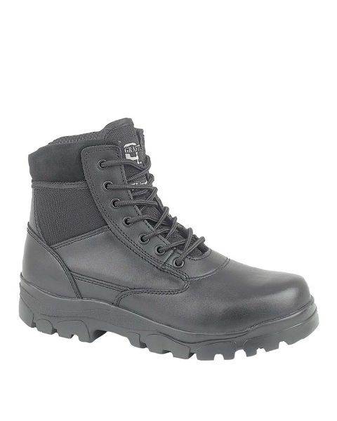 Grafters Sherman - 6" Half-Leather Police Boot