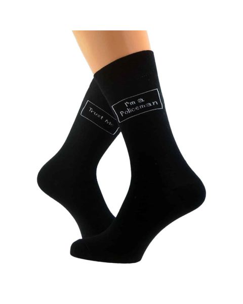 Novelty Socks - Trust Me / I'm a Policeman
